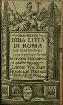 Giacomo Marcucci, Grandezze della citta di Roma