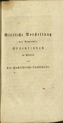 Bittliche Vorstellung der Gemeinde Hohenlinden